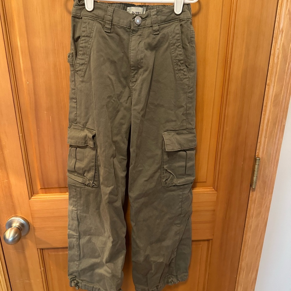 DL1961 Girl’s Khaki Cargo Pants